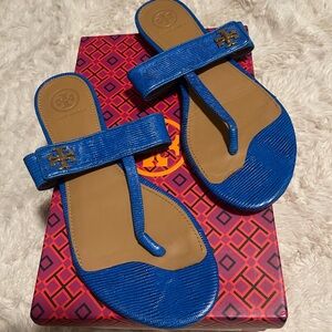 Tory Burch Royal Blue Sandals
